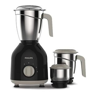 Philips HL7756/01 750 Watt Mixer Grinder, 3 Stainless Steel Multipurpose Jars