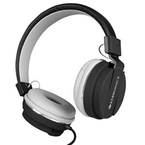 Zebronics Zeb-Storm On Ear Wired Headphone with 3.5mm Jack, Built in Microphone for Calling