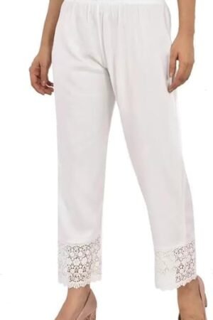 Women's Viscose Rayon Solid Regular Fit Palazzo Bottom Wear Trouser Pants