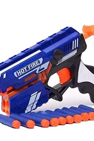 Toy Imagine Blaze Storm Gun for Kids 6-12 – Air Soft Toy Gun Pistol with 10 Suction Darts – Shooting Game for Boys 7-14 Years