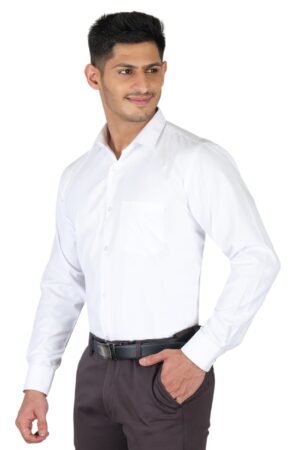 YOUNG & FORMALS by CAMBRIDGE Men’s Slim Fit Dobby Shirt | Long Sleeve