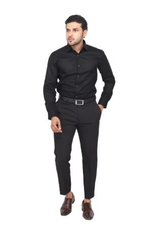 Textured Shirt for Man - 100% Cotton Full Sleeves - Comfortable & Stylish - Ideal for Casual & Formal Wear