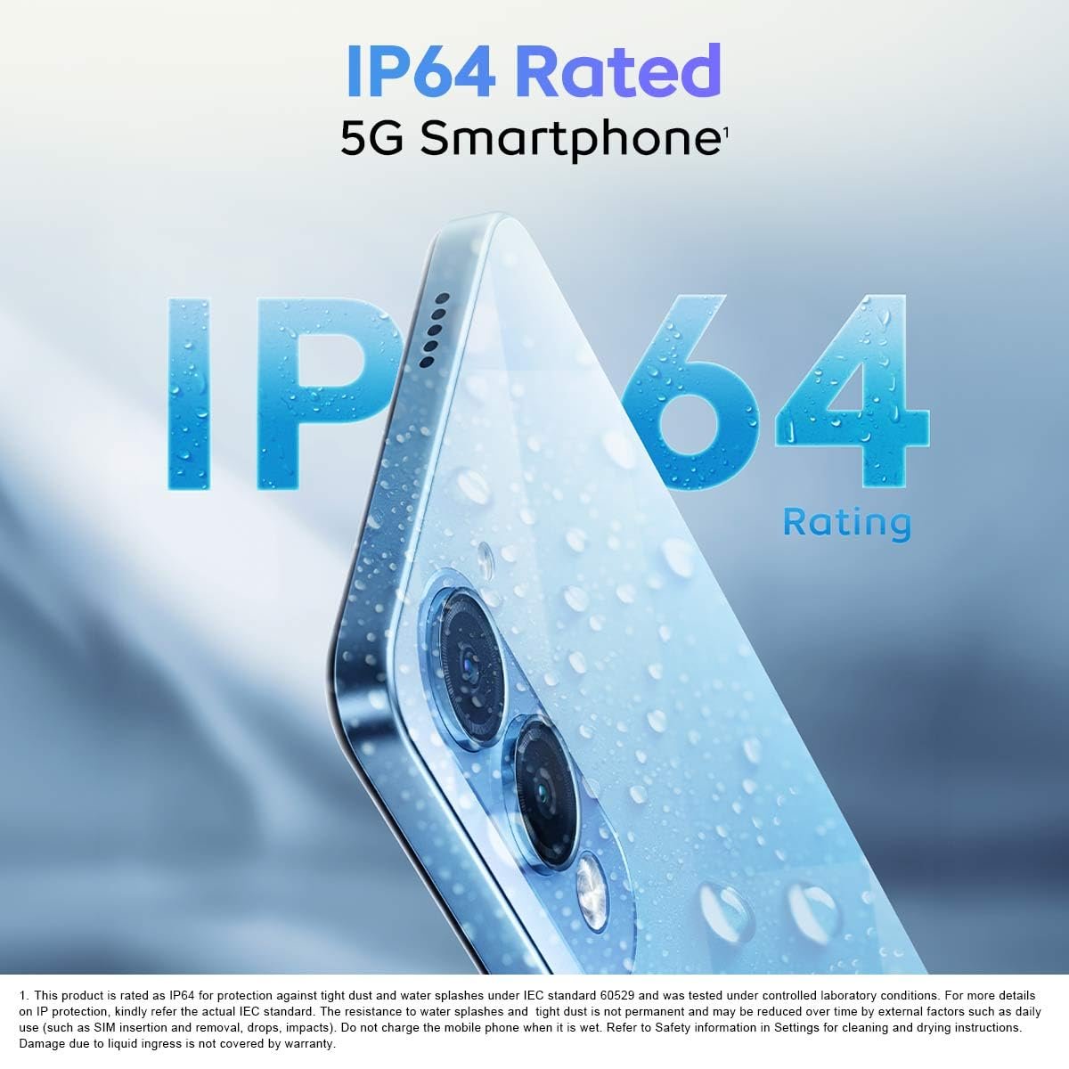 iQOO Z10 Lite 5G (Titanium Blue, 8GB RAM, 256GB Storage) | 6000 mAh Battery | Dimensity 6300 5G Processor with 433K+* AnTuTu Score - Image 2