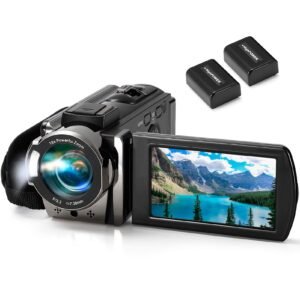 Video Camera Camcorder kimire Digital Camera Recorder Full HD 1080P