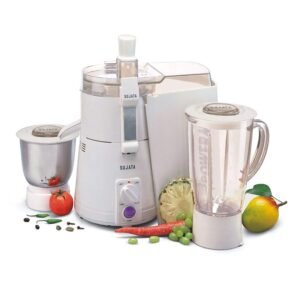 Sujata Powermatic Plus Juicer Mixer Grinder|900 Watts Double Ball Bearing Motor|22000 RPM|Non-Stop 90 Mins