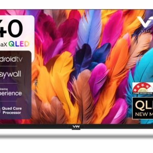 VW 109 cm (43 inches) OptimaX Series Full HD Smart QLED Android TV VW43AQ1