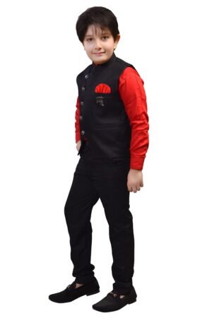 Clothing Dress for Kids Boys, Coat, Pant and Shirt Set, Ideal for Wedding and Birthday