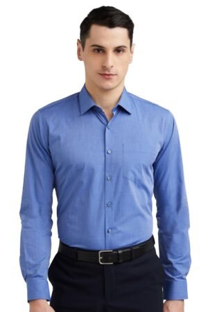 Van Heusen Solid Formal Shirt for Men| Premium Cotton